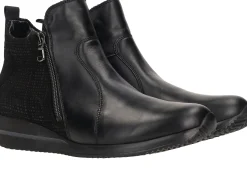 Clearance Waldlaufer Himona Boots Dames Zwart