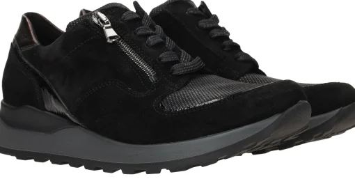 New Waldlaufer Hiroko Sneakers Dames Zwart