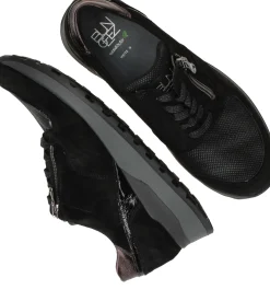 New Waldlaufer Hiroko Sneakers Dames Zwart