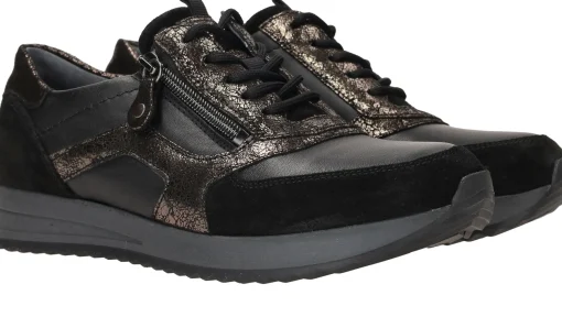 Hot Waldlaufer Vicky Sneakers Dames Zwart