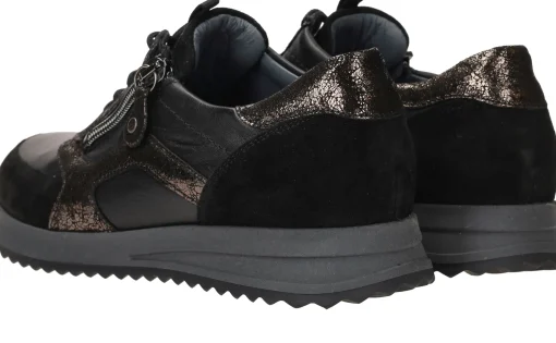 Hot Waldlaufer Vicky Sneakers Dames Zwart