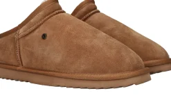 Online Warmbat Conner Pantoffels Heren Cognac