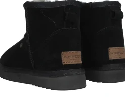 Best Warmbat Wallaby Pantoffels Dames Zwart