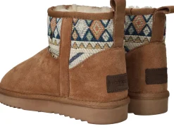 Clearance Warmbat Wallaby Woven Boots Dames Cognac
