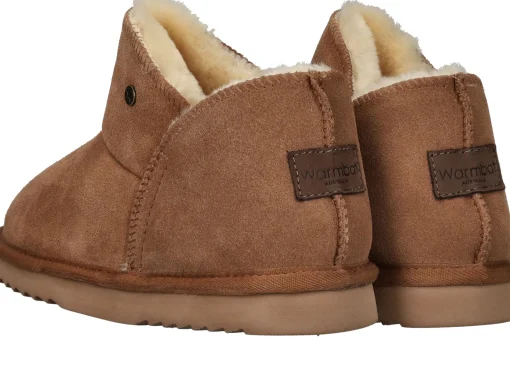 Discount Warmbat Willow Pantoffels Dames Cognac