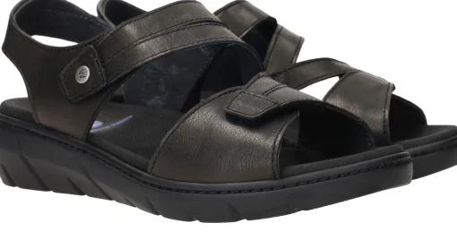 New Wolky Ikaria Sandalen Dames Zwart