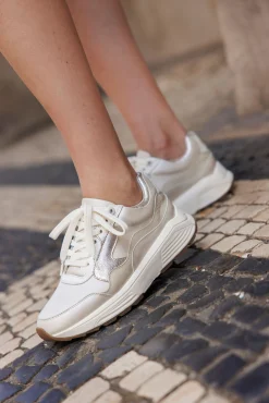 Sale Xsensible Golden Gate Stretchwalker Sneakers Dames Beige