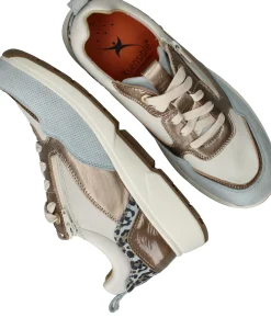 Sale Xsensible Grenoble Stretchwalker Sneakers Dames Beige