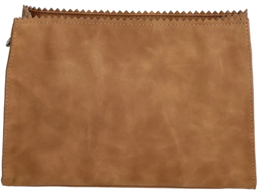 New Zebra Schoudertas Dames Cognac