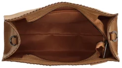 New Zebra Schoudertas Dames Cognac